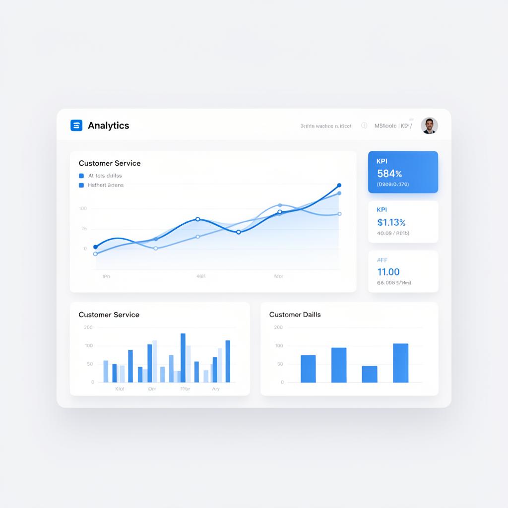 Dashboard de métricas de atendimento em tempo real
